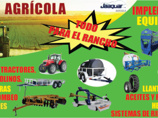 IMPLEMENTOS Y MAQUINARIA AGRÍCOLA.